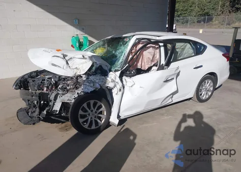 2018 Nissan Sentra Sv из США, поврежденный, VIN 3N1AB7AP4JY248586